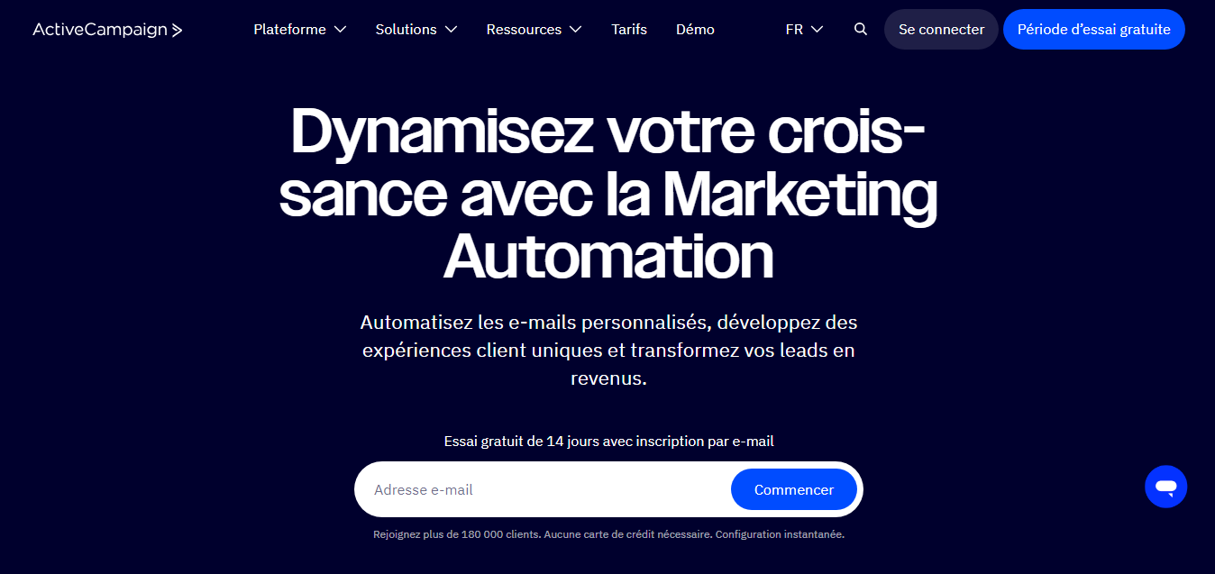 Lire la suite à propos de l’article ActiveCampaign Avis 2025 : Guide Ultime & Analyse Complète